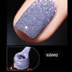 High Density Glitter Nail Gel Polish - Long-Lasting, High Shine, 8ml, view 26