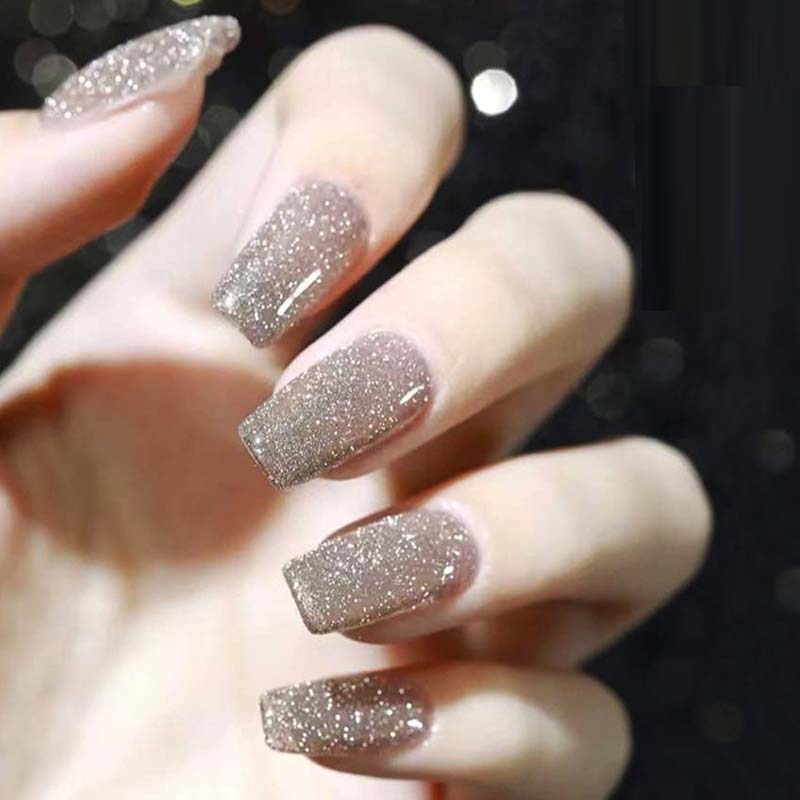 High Density Glitter Nail Gel Polish - Long-Lasting, High Shine, 8ml, view 4