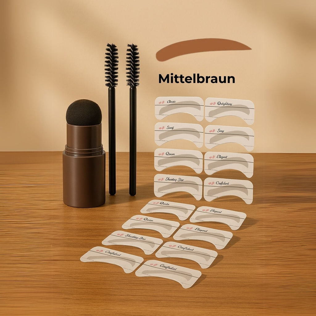 Eyebrow Stamp Styling Set - Hypoallergenic, Long-Lasting, view 6