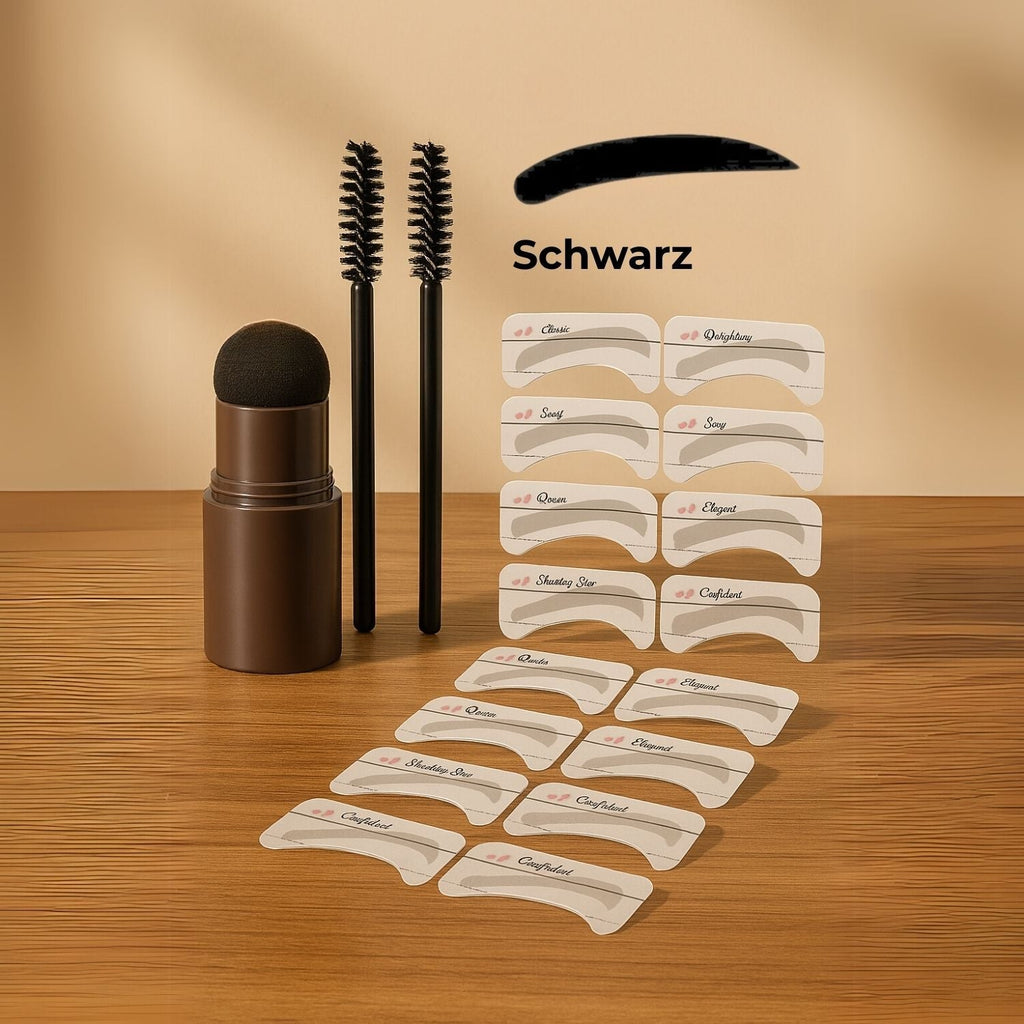 Eyebrow Stamp Styling Set - Hypoallergenic, Long-Lasting, view 9