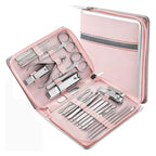 Nail Care Set with Stainless Steel Tools - PU Leather Case, 11.5 x 3 x 16 cm, view 14