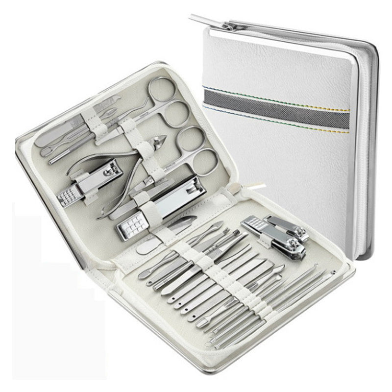 Nail Care Set with Stainless Steel Tools - PU Leather Case, 11.5 x 3 x 16 cm, view 15