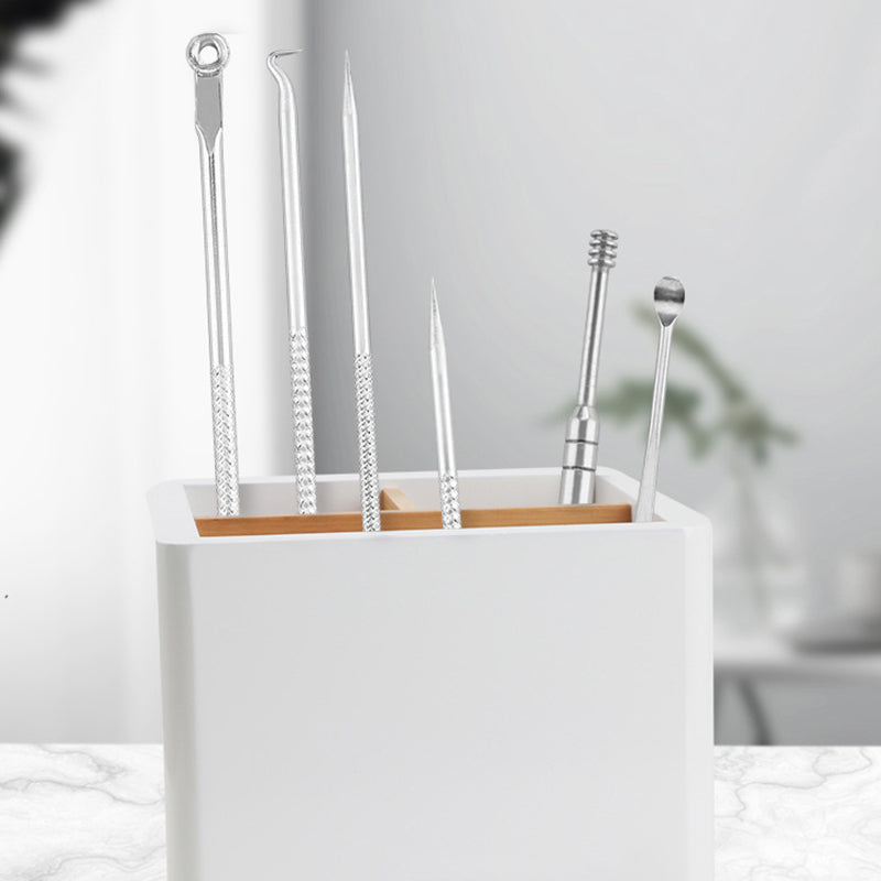 Nail Care Set with Stainless Steel Tools - PU Leather Case, 11.5 x 3 x 16 cm, view 8