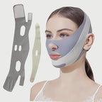 Contouring Face Mask for Firming and Lifting - Breathable Elastic Material, view 2