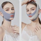 Contouring Face Mask for Firming and Lifting - Breathable Elastic Material, view 4