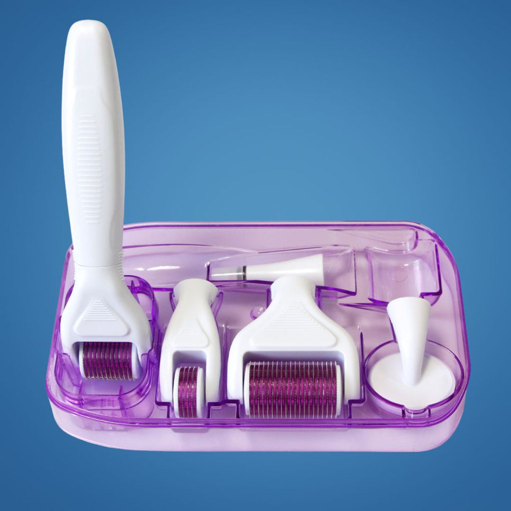 Microneedling Derma Roller Kit for Women - Titanium Needles, Home Skincare, view 2