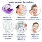 Microneedling Derma Roller Kit for Women - Titanium Needles, Home Skincare, view 7