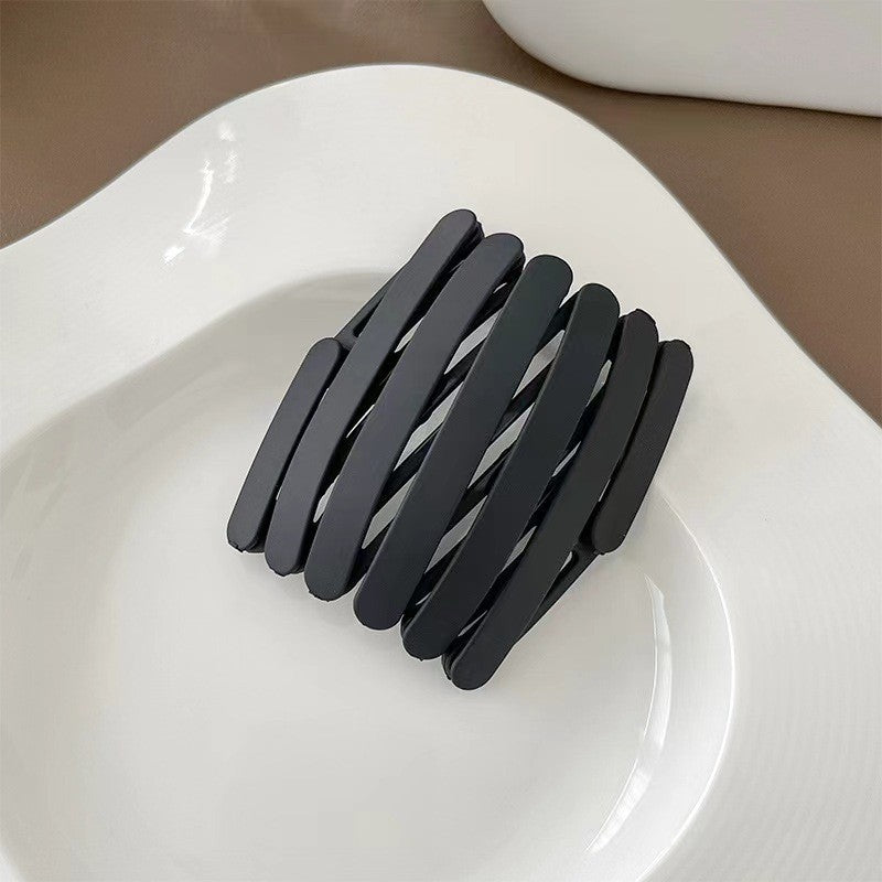 Matte Face Wash Headband with Anti-Slip Teeth - Food-Grade Resin, Slim, view 10