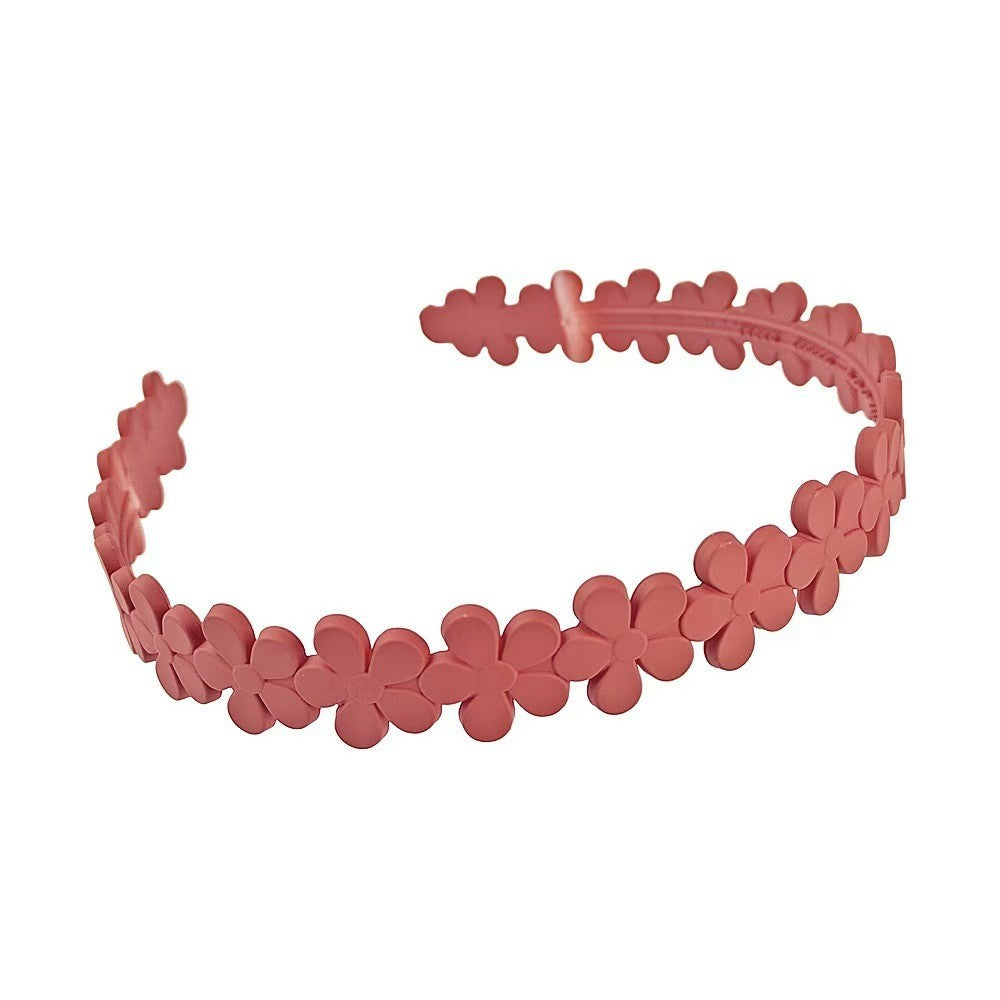 Matte Face Wash Headband with Anti-Slip Teeth - Food-Grade Resin, Slim, view 31
