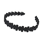 Matte Face Wash Headband with Anti-Slip Teeth - Food-Grade Resin, Slim, view 34