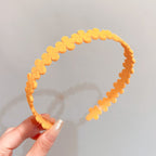 Matte Face Wash Headband with Anti-Slip Teeth - Food-Grade Resin, Slim, view 35