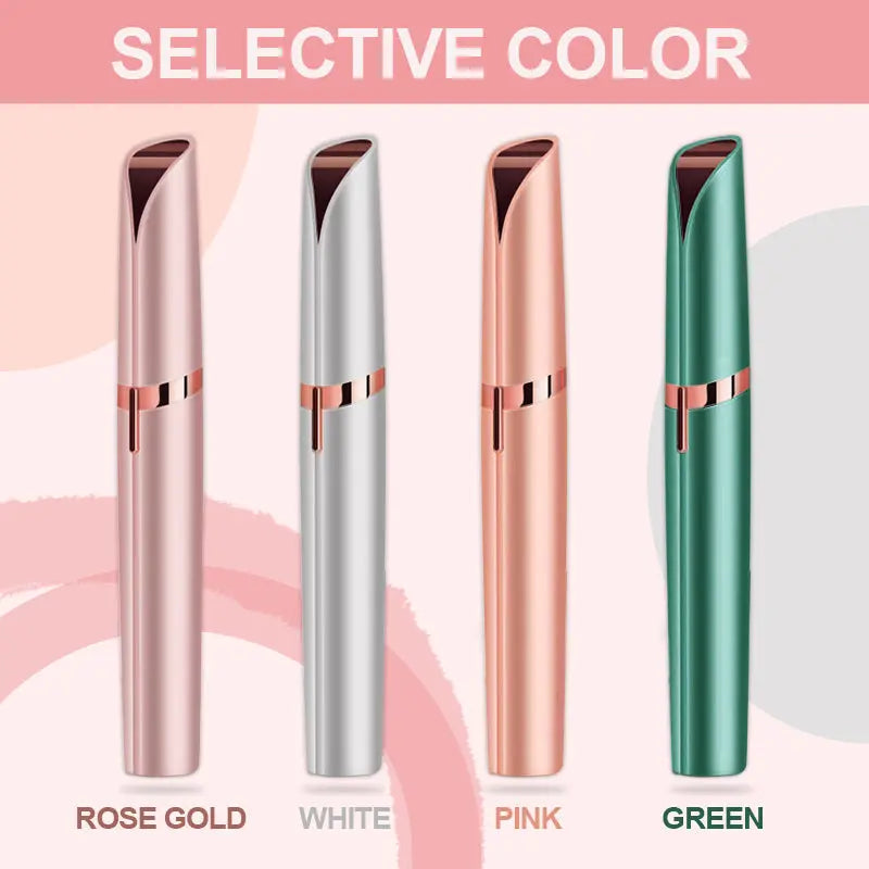 Electric Eyebrow Trimmer for Precise Hair Removal - USB Type-C, Lightweight ABS, view 2