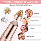 Electric Eyebrow Trimmer for Precise Hair Removal - USB Type-C, Lightweight ABS, view 4