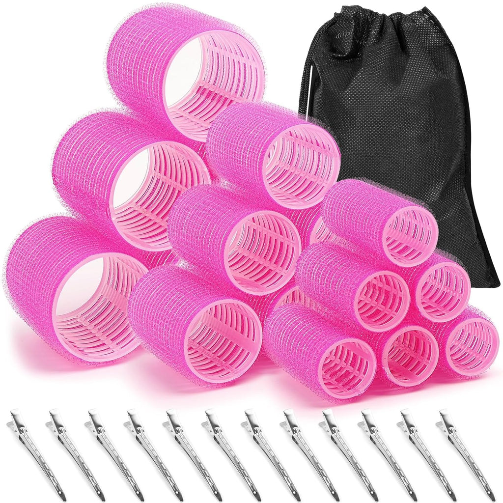 Self-Adhesive Hair Rollers for Voluminous Curls - Small to XL Sizes, view 11