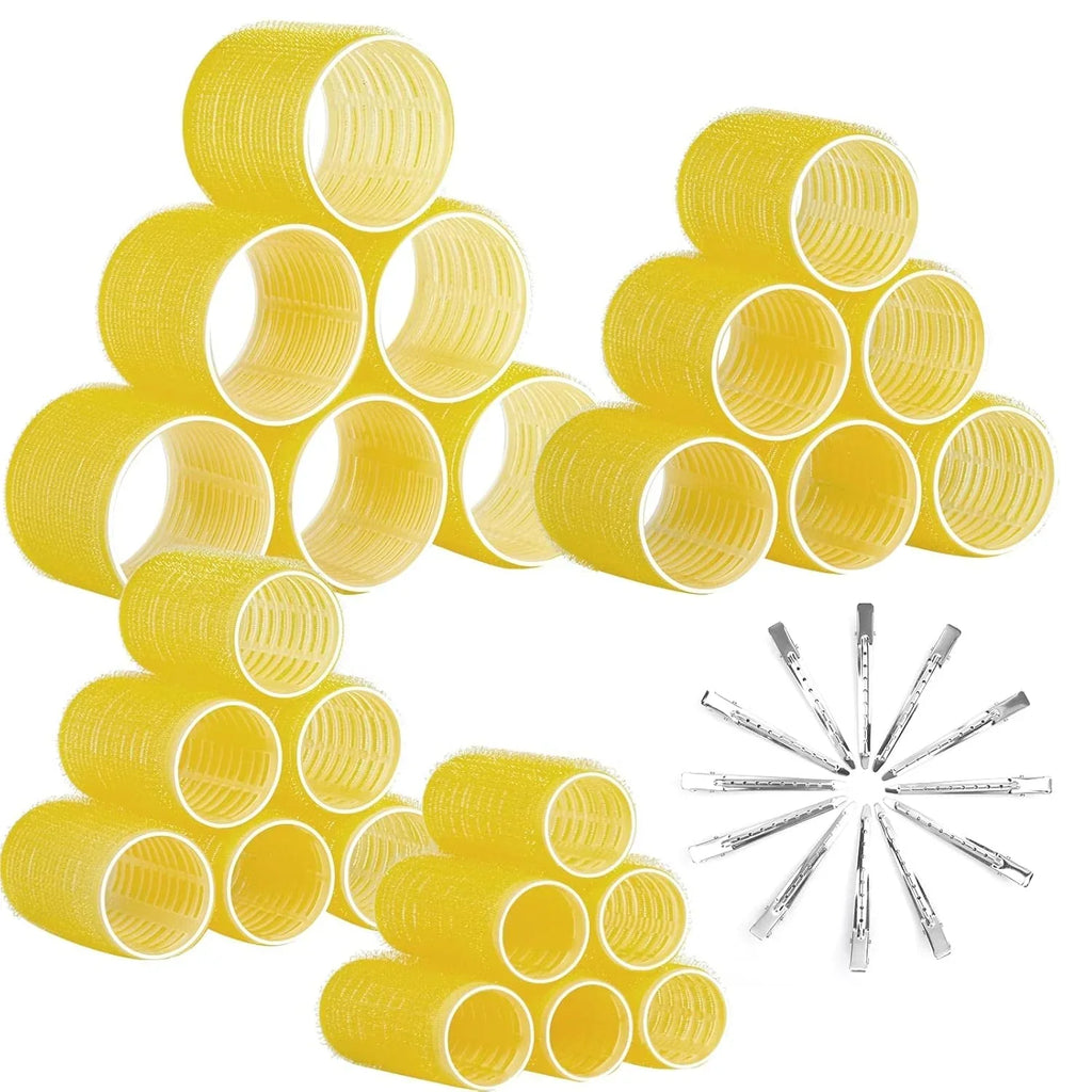 Self-Adhesive Hair Rollers for Voluminous Curls - Small to XL Sizes, view 12