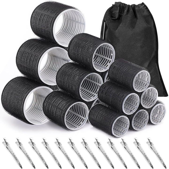 Self-Adhesive Hair Rollers for Voluminous Curls - Small to XL Sizes, view 13