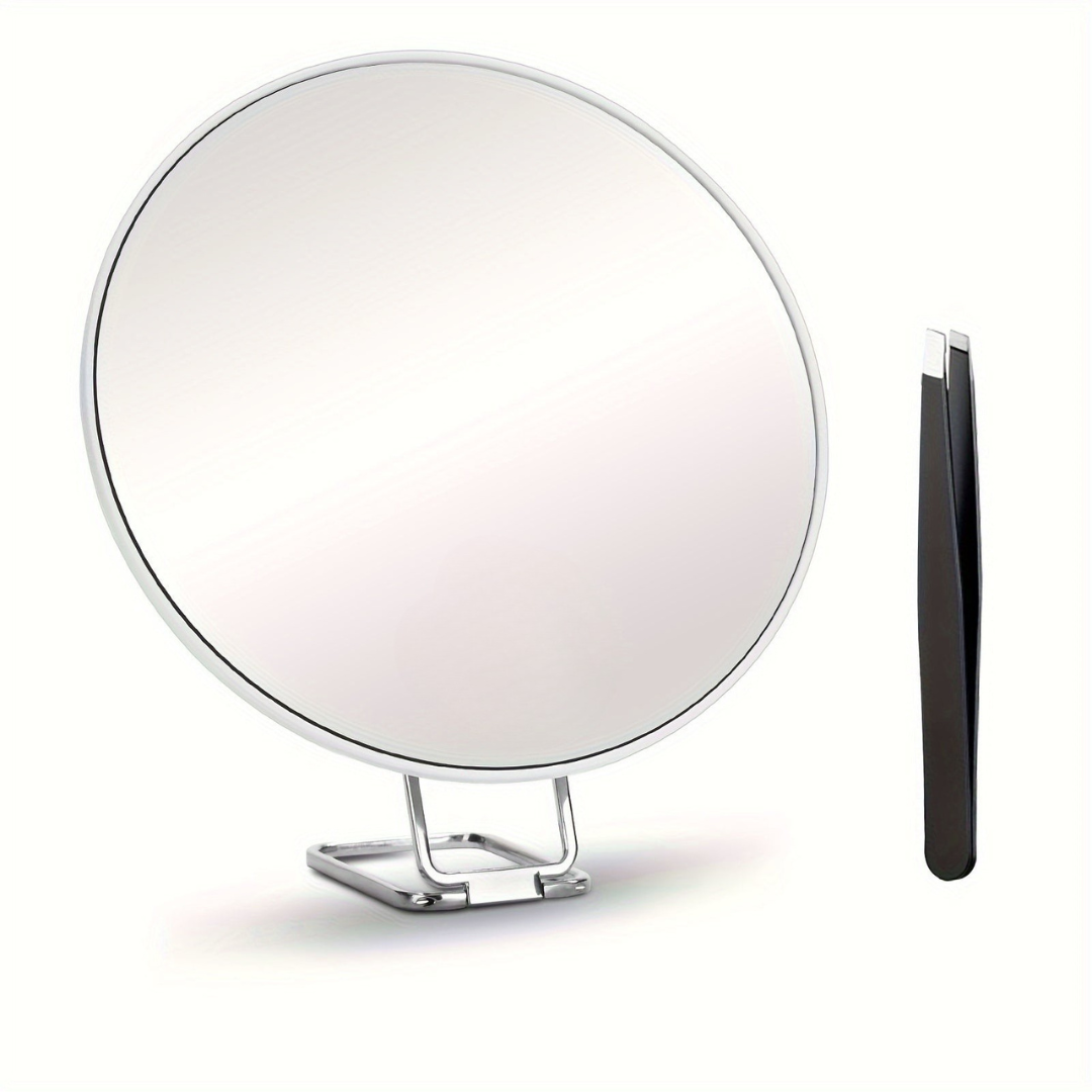 Makeup Mirror with 30x Magnification and Stand - Portable, Plastic Frame, view 3