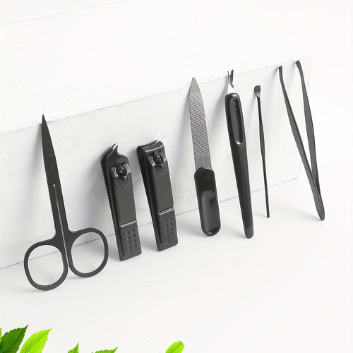 7 Piece Manicure Set with Case - Compact and Portable, view 2