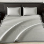 Cooling Mattress Protector for Hot Sleepers - Ice Silk Fibre, view 4