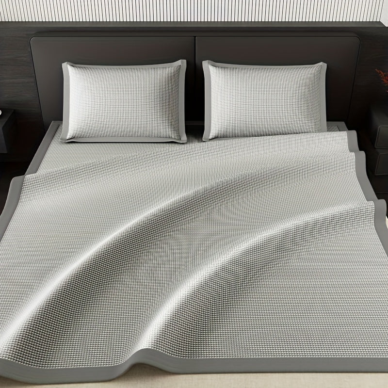 Cooling Mattress Protector Set - Ice Silk Fibre, Breathable Polyester, view 5