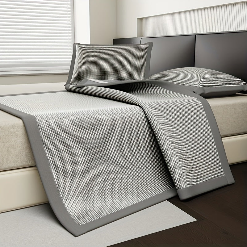 Cooling Mattress Protector Set - Ice Silk Fibre, Breathable Polyester, view 9