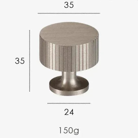 Bergen Oakfield Deco Cabinet Knobs-Welvere