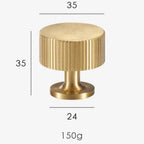 Bergen Oakfield Deco Cabinet Knobs-Welvere