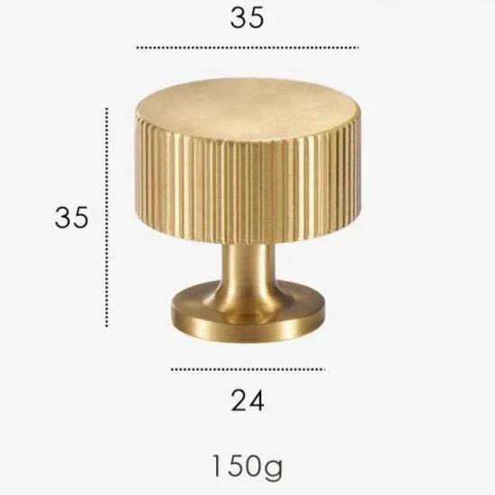 Bergen Oakfield Deco Cabinet Knobs-Welvere