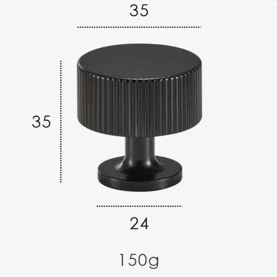 Bergen Oakfield Deco Cabinet Knobs-Welvere