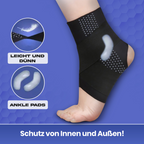 Ankle Support Wrap for Footballers - Protective, Comfort Fit, view 3