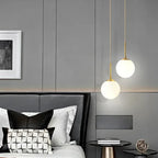 Birk Glass Ball Pendant Lamp-Welvere