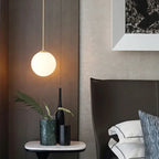Birk Glass Ball Pendant Lamp-Welvere