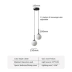 Birk Glass Ball Pendant Lamp-Welvere