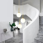 Birk Glass Ball Pendant Lamp-Welvere