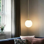 Birk Glass Ball Pendant Lamp-Welvere
