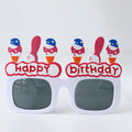 Birthday Party Sunglasses with Happy Birthday Ice Cream Design