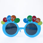 Birthday Party Sunglasses with Happy Birthday Ice Cream Design