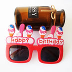 Birthday Party Sunglasses with Happy Birthday Ice Cream Design