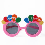 Birthday Party Sunglasses with Happy Birthday Ice Cream Design