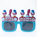 Birthday Party Sunglasses with Happy Birthday Ice Cream Design