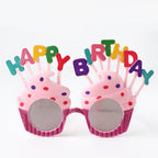 Birthday Party Sunglasses with Happy Birthday Ice Cream Design