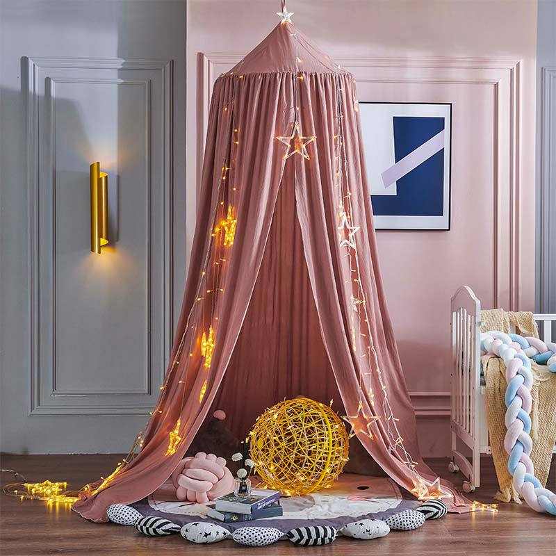 Blackout Bed Canopy for Kids, Polyester, 250cm