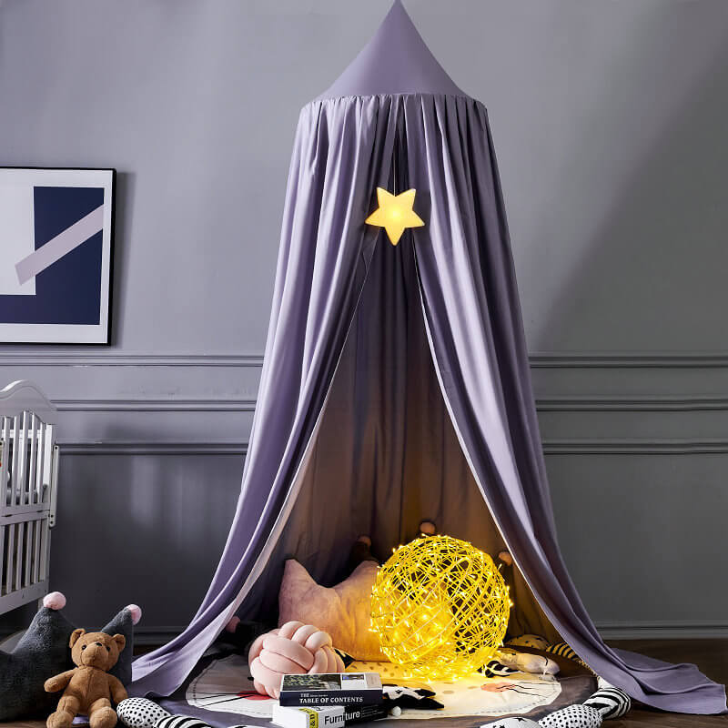 Blackout Bed Canopy for Kids, Polyester, 250cm