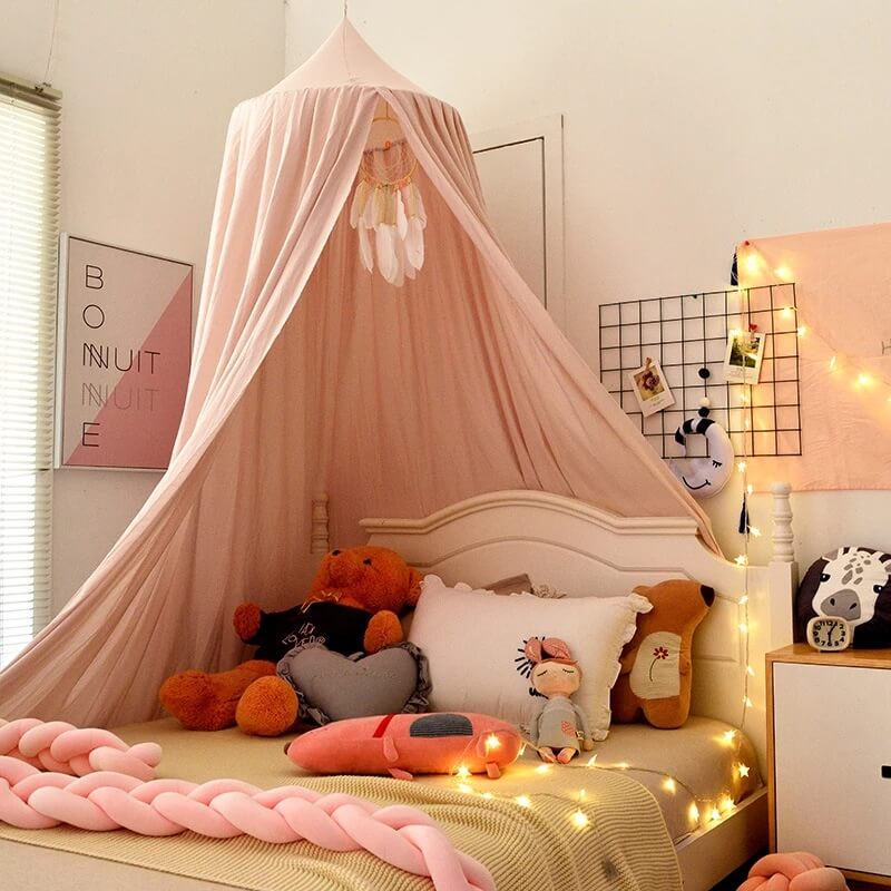 Blackout Bed Canopy for Kids, Polyester, 250cm