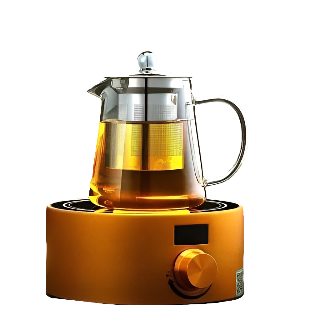 Borosilicate Teapot with Cylindrical Infuser, 950ml or 1300ml