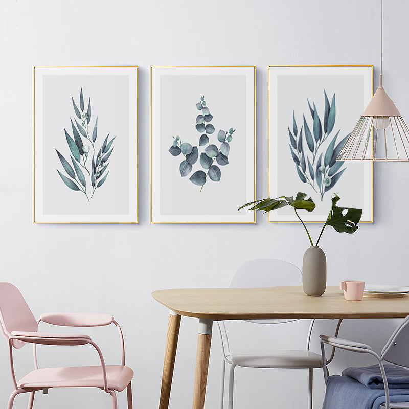 Elegant Botanical Leaves Canvas Art for Home Decor | Welvere-Welvere