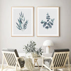 Elegant Botanical Leaves Canvas Art for Home Decor | Welvere-Welvere
