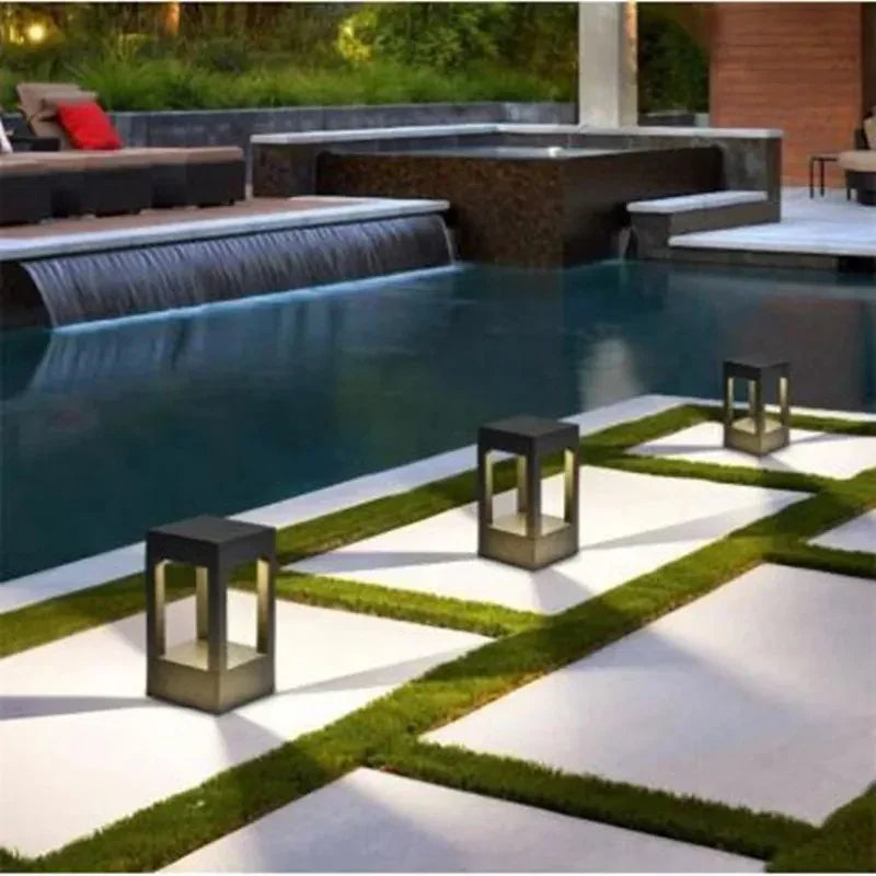 Boulder LED Lawn Lamp-Welvere