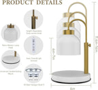 Brooklyn Candle Warmer Lamp-Welvere