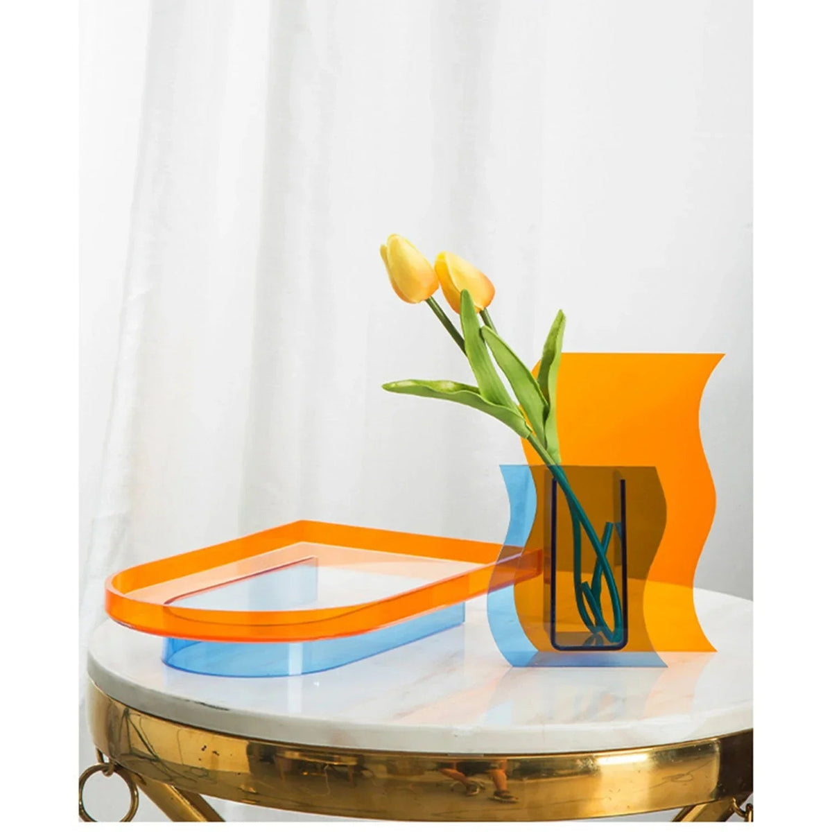 Bruno Double-Layer Decorative Tray-Welvere